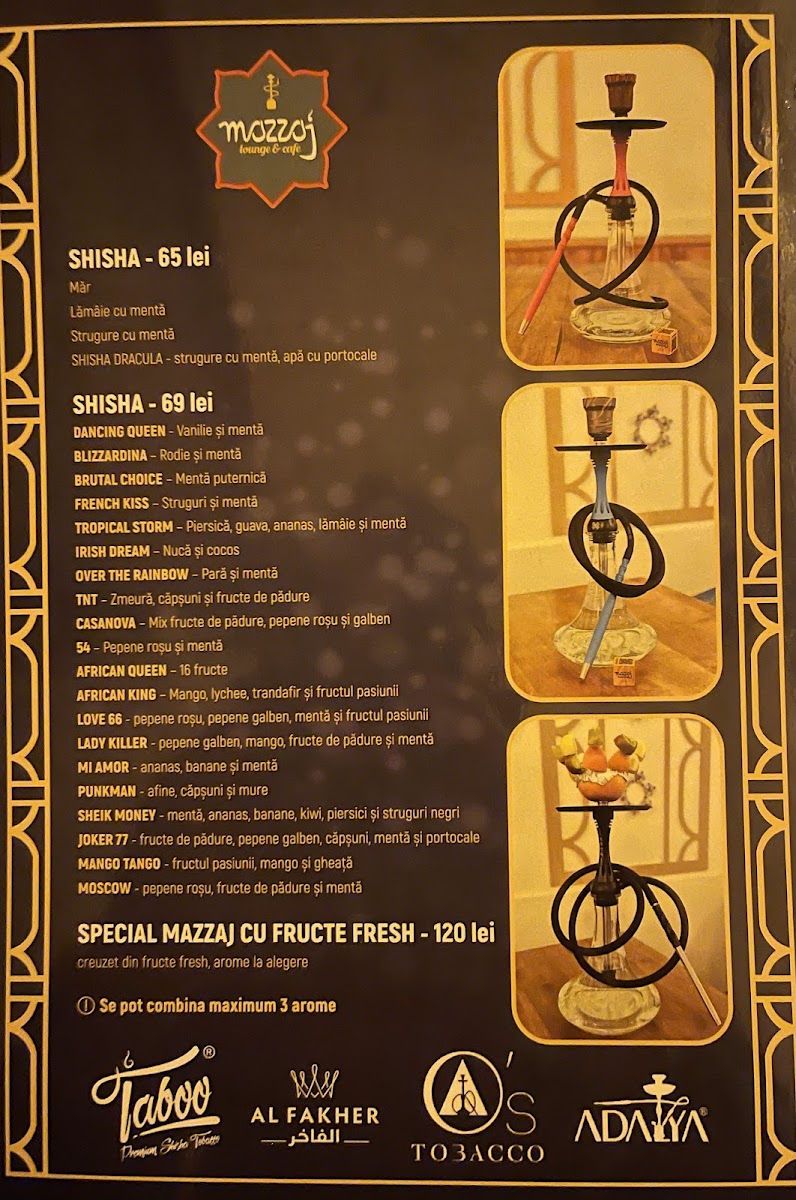 Mazzaj Menu - Image 1